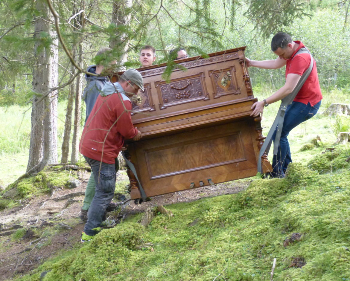 Making Of – Pianos in der Natur